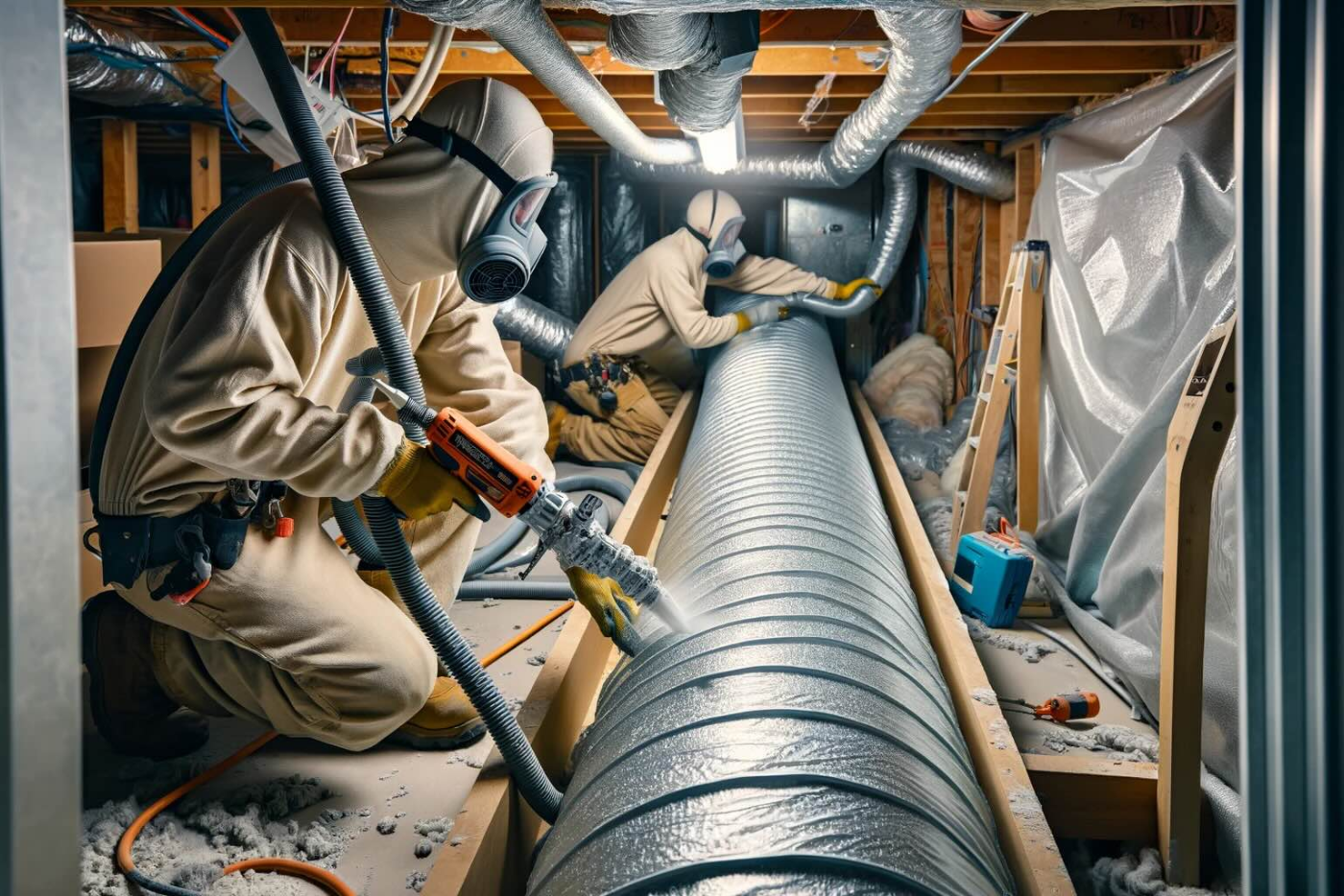 Ductwork Inspection & Sealing